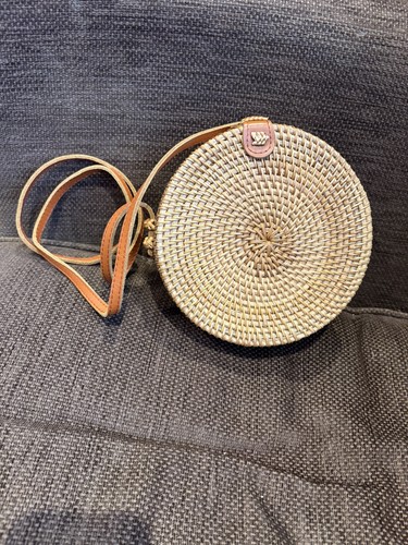 Rattan wicker woven brown - rattan,