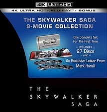 Star Wars: The Skywalker Saga [12] 4K UHD Box Set episode 1-9    * PLEASE READ *