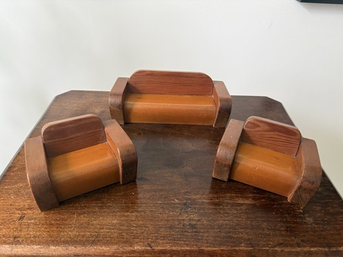 Vintage 1950s handmade wooden - handmade,