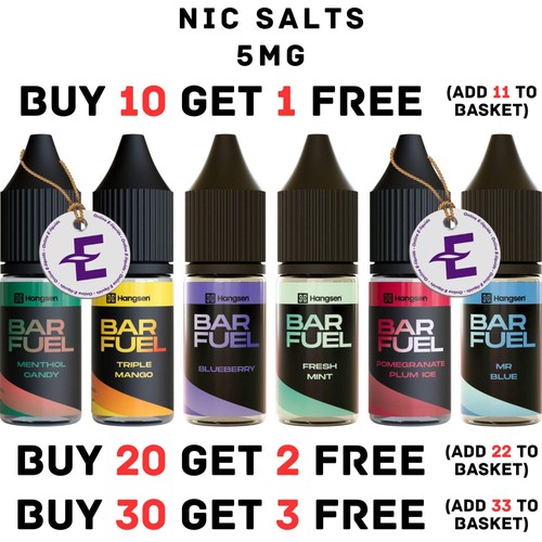 Bar fuel nic salts 10ml - salts, e
