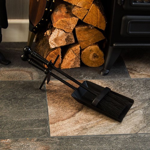 Shovel brush set - &, hearth