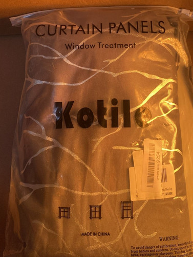 Kotile silver grey curtains - kotile,
