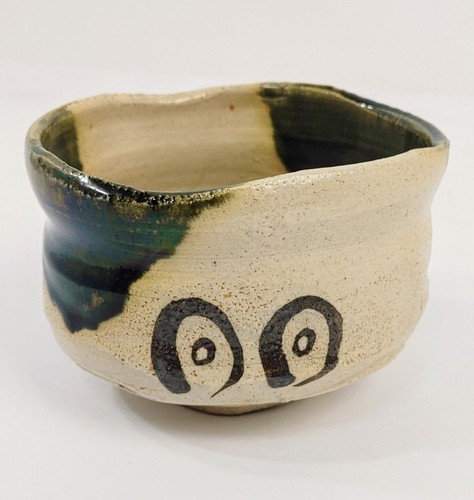 Oribe ware pottery matcha tea - pottery,