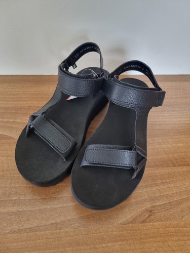Reiker black sandals leather - reiker,