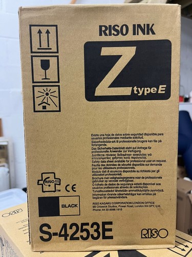 Black riso ink type - riso,