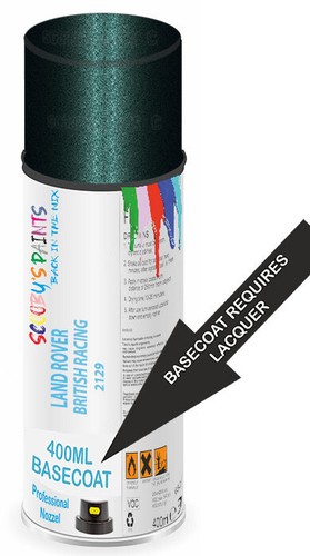 Basecoat spray for land rover - basecoat,