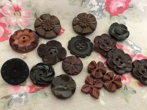 Vintage plastic flower - ,