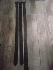 used canvas belts. countryman style jacket belts joblot of 3