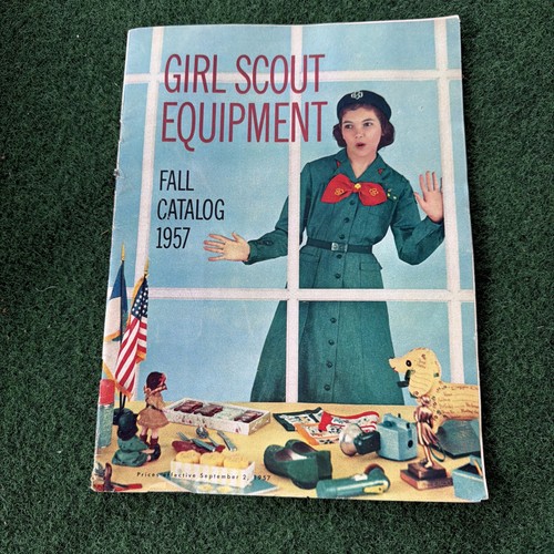 Girl scout fall catalog - scout, 1957