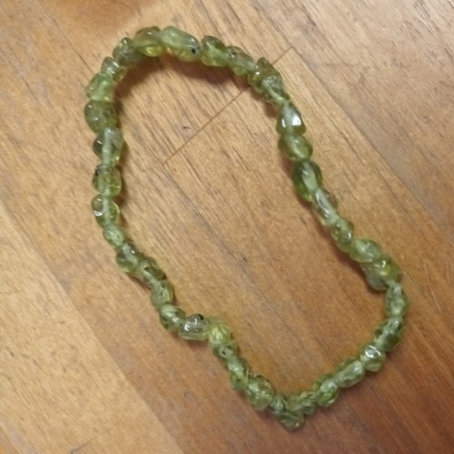 4mm 6mm peridot nugget - 4mm-6mm,
