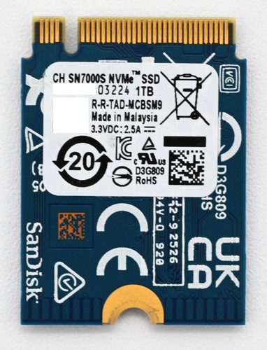 1tb sandisk sn7000s nvme - sandisk,