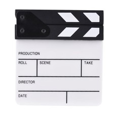 Small Acrylic Clapper Board