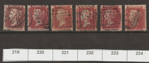 Sg43 sg44 penny red - penny,