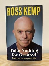 Ross Kemp Take Nothing For Granted Hardback Book New