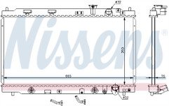 Genuine nissesns radiator for - genuine,