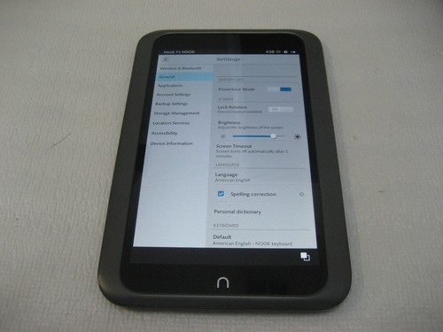 Barnes noble nook - barnes, 7in