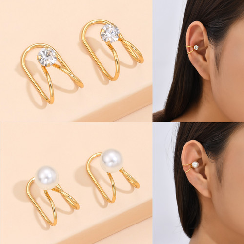 Stainless steel gold tone - steel, ear
