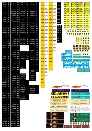 Waterslide transfers 76 - waterslide,