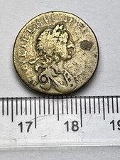 1700 William III (portrait) Coin Weight for Gold Pistol (D805)