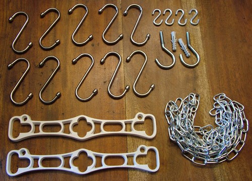 Hanging pot pan - /, rack