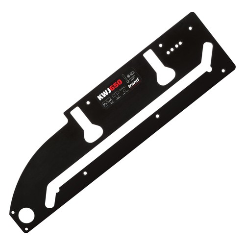 Kitchen worktop routing - worktop, jig