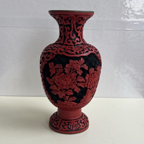 Vintage chinese cinnabar - vintage,