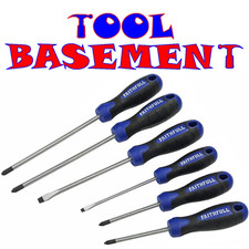 Faithfull Boxed Soft Grip Screwdriver Set, 6 Piece FAISDSET6PRO