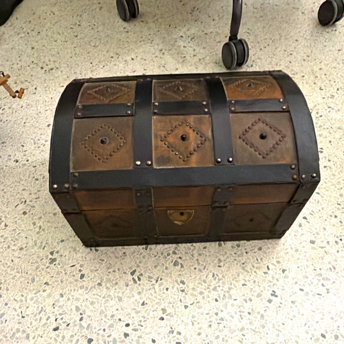Wood metal dome - &, dome-top