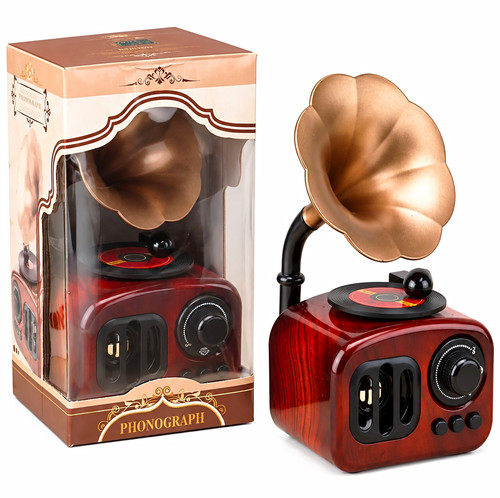 Miniature gramophone style - miniature,