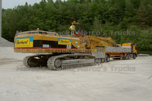 Truck photo platform trailer - truck,