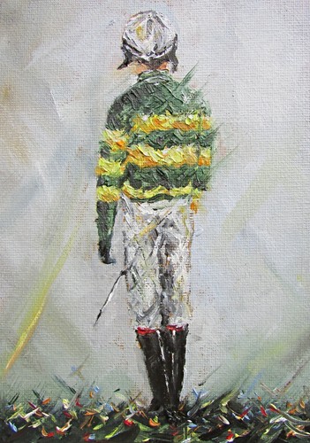 Jockey horse racing original - jockey,