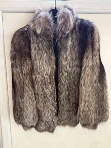 Exquisite silver fox - silver, fur