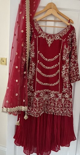 Indian bridal dress sharara