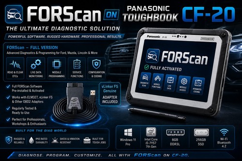 Forscan panasonic 20 - panasonic, cf-20