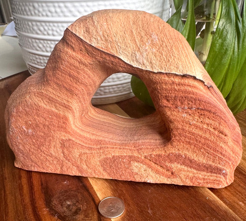 Natural sandstone arch window - sandstone,