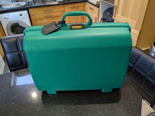 Samsonite hard suitcase rare - suitcase,