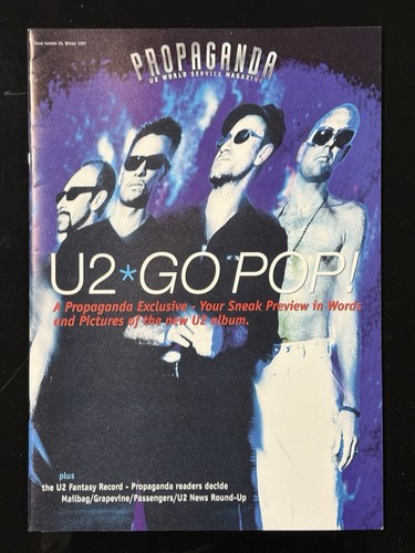 Propaganda magazine issue - u2,