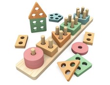 Montessori Wooden Shape Sorter