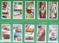 GARDEN HINTS - WD & HO WILLS - FULL SET (50) - 1938 - 87 YEARS OLD - VG