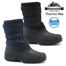 Mens snow boots winter - snow,