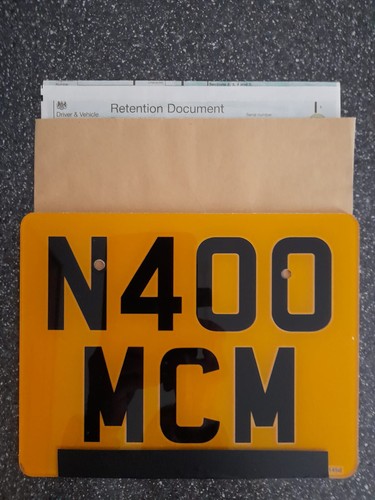 Personalised car registration - personalised,