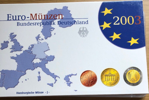 Germany coin set 2003 - set, to