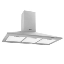 Baridi DH127 Electric Cooker Hood & Filters Chimney Style 90cm Stainless Steel A