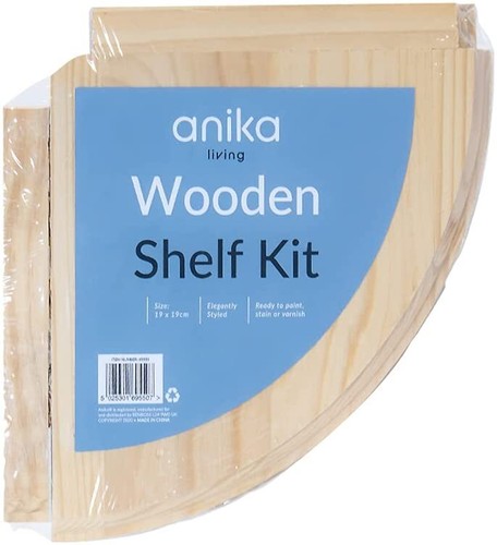 New natural wooden wood shelf - wooden,