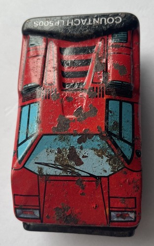Tin mini car countach - car, lp500s