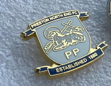 Official Preston North End Club Crest Pin Badge