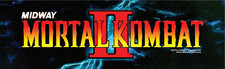 Mortal Kombat 2 arcade marquee