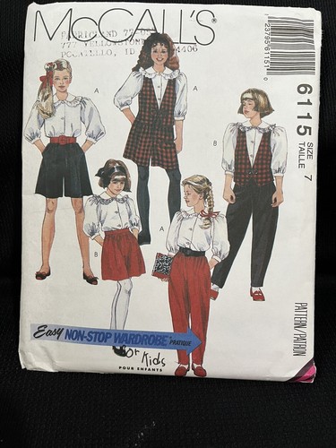 Mccalls pattern 6115 - pattern,