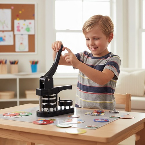 58mm button maker machine 100 - button,