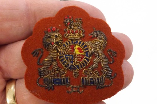 Military wire bullion badge - military,